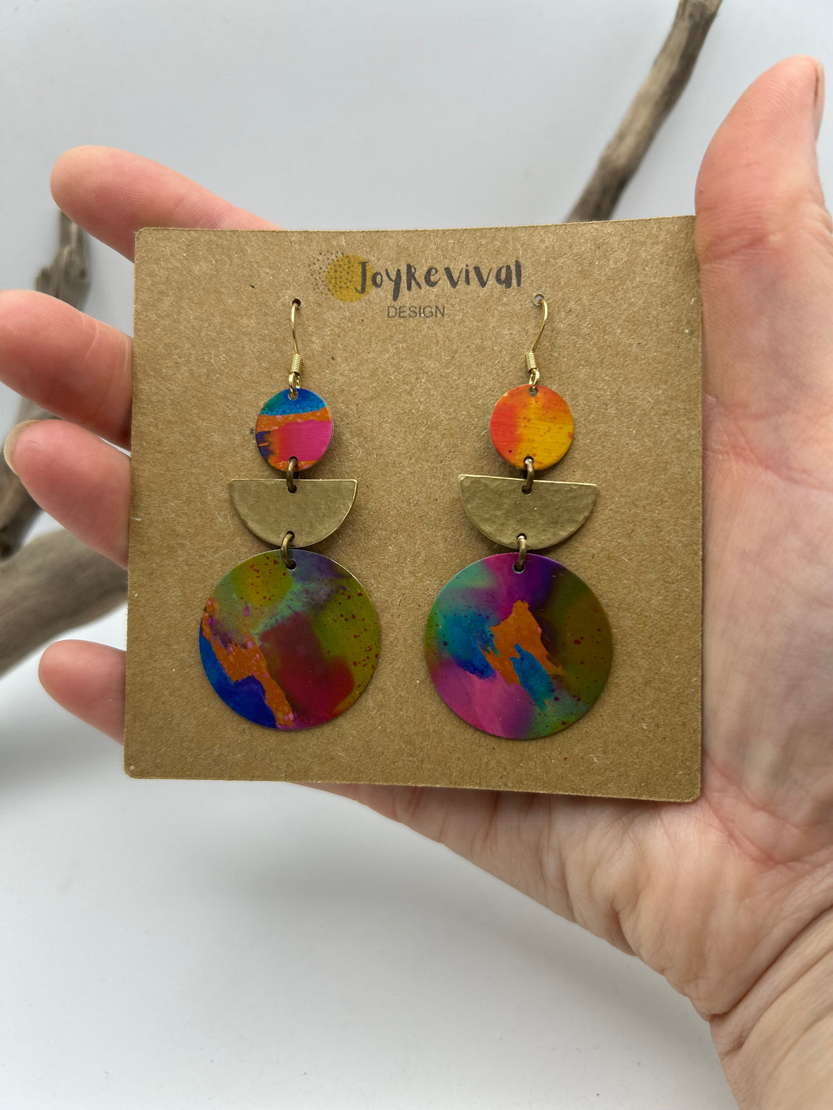 Joy Aluminium Earrings - The big + bold ones