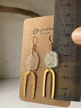 Load image into Gallery viewer, Joy Sea Glass Earrings 074
