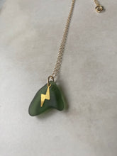 Load image into Gallery viewer, Joy sea glass necklace
