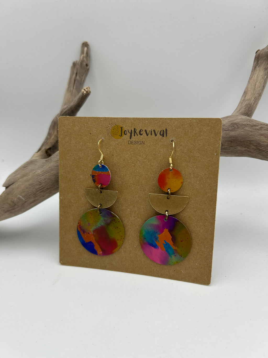 Joy Aluminium Earrings - The big + bold ones