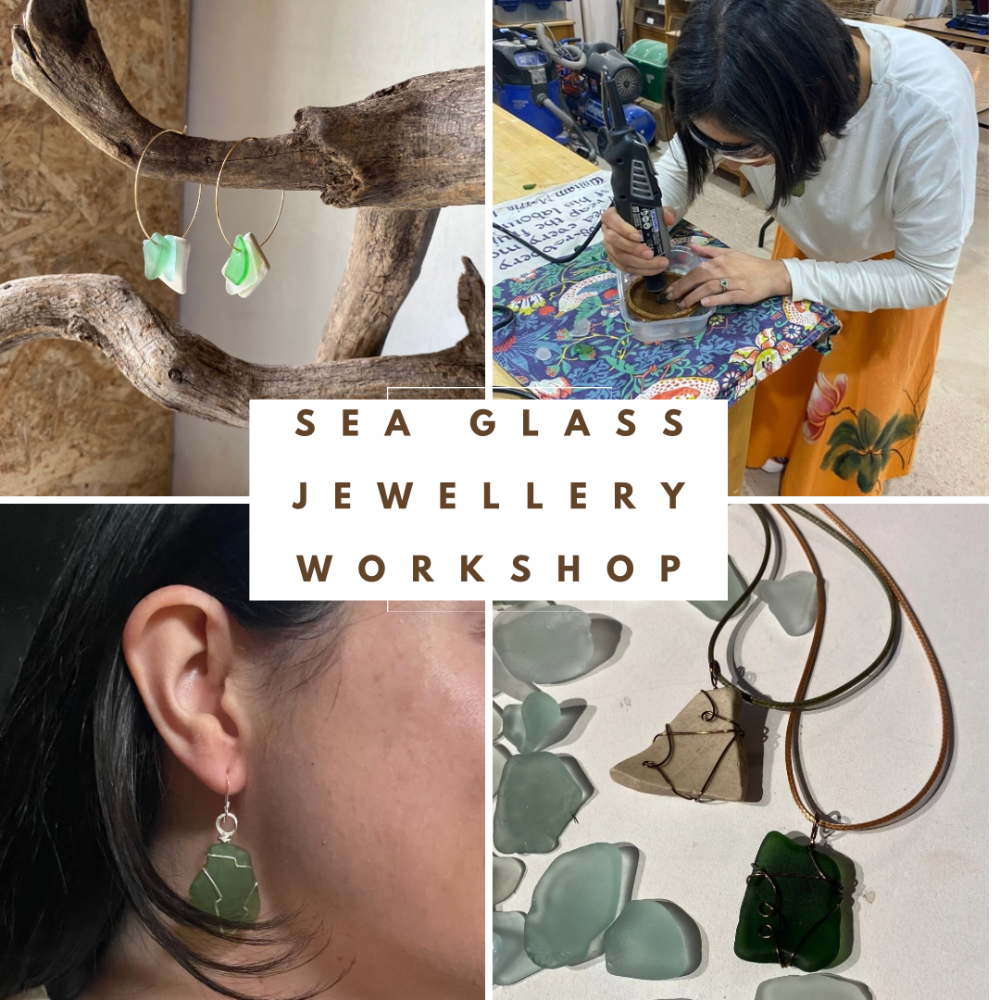Sea Glass Jewellery Workshop - The Creative.