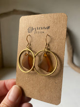 Load image into Gallery viewer, Sea Glass Earrings 073
