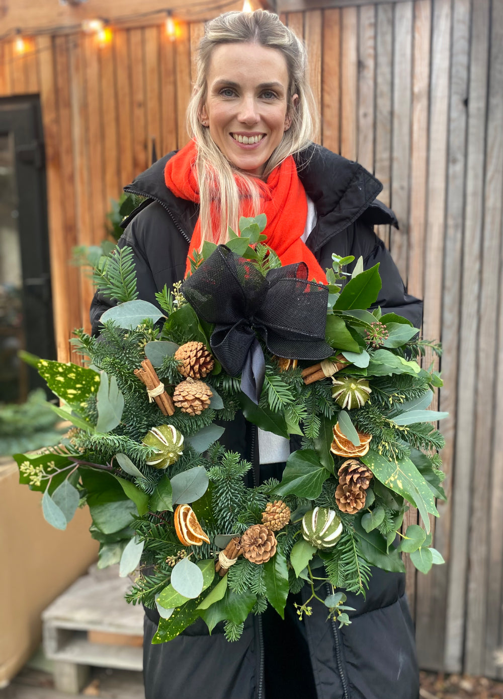Christmas wreath workshop