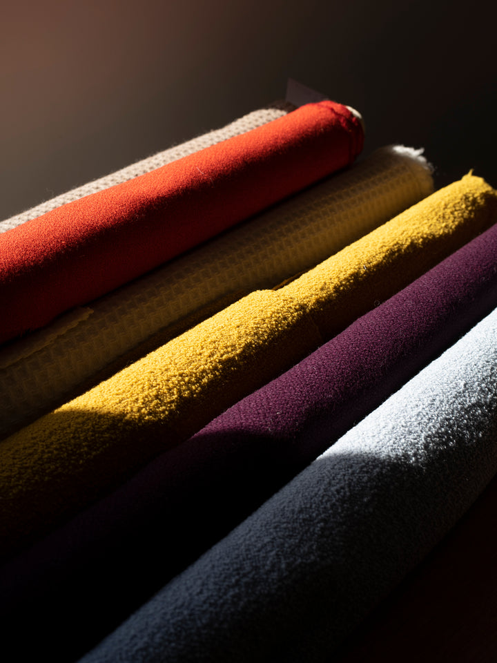 Caroline Sewell Design - colourful wool fabrics