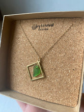 Load image into Gallery viewer, Joy sea glass necklace
