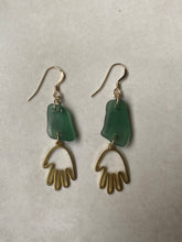 Load image into Gallery viewer, Joy Sea Glass Earrings 034
