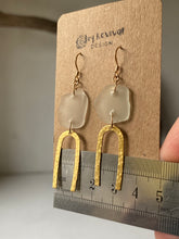 Load image into Gallery viewer, Joy Sea Glass Earrings 074
