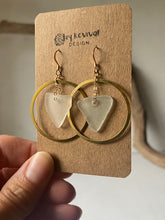 Load image into Gallery viewer, Joy Sea Glass Earrings
