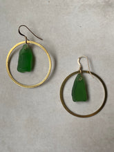 Load image into Gallery viewer, Sea Glass Earrings 072
