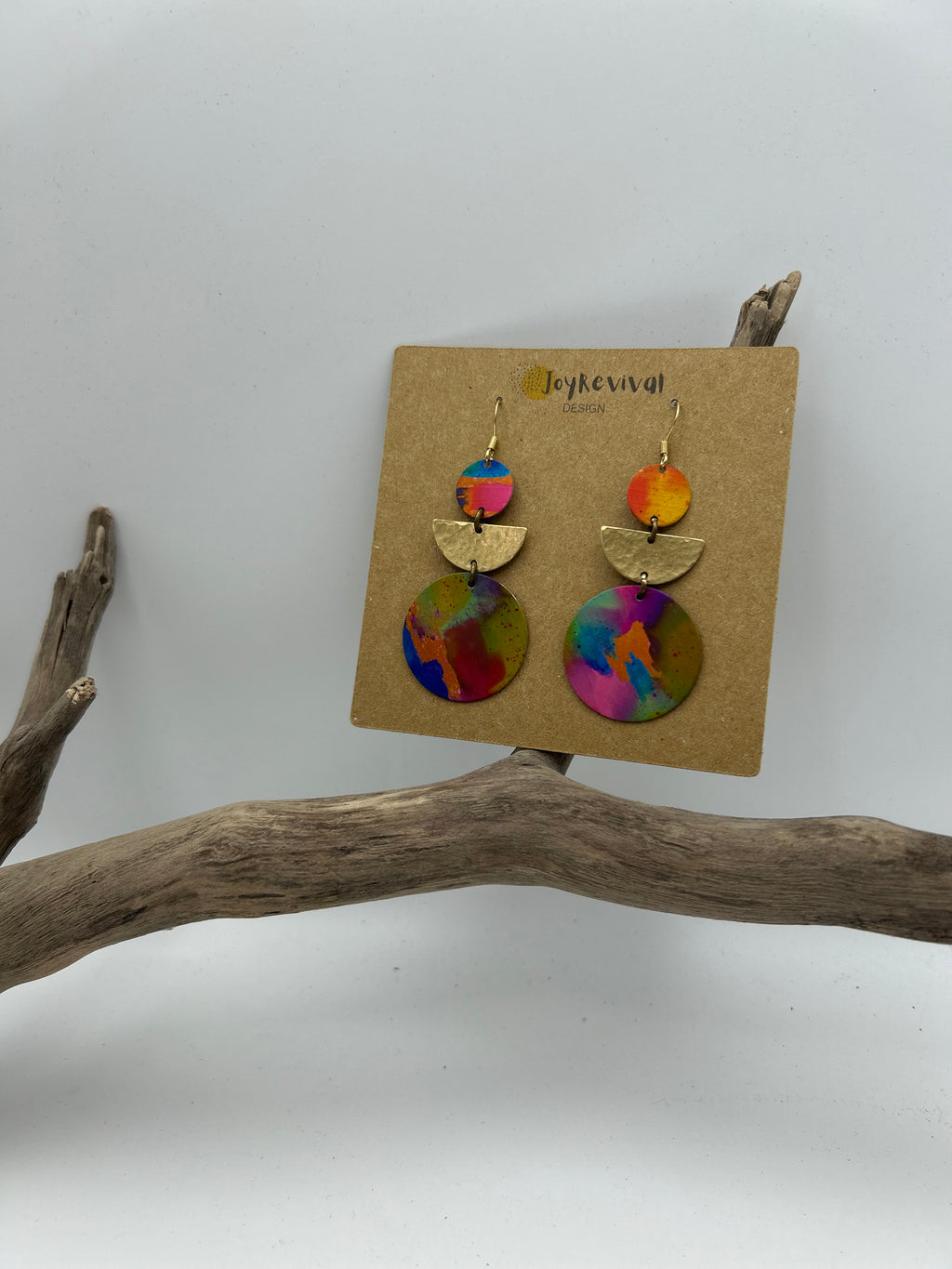 Joy Aluminium Earrings - The big + bold ones