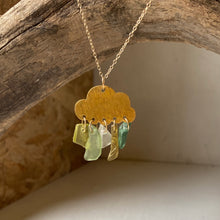 Load image into Gallery viewer, Joy sea glass necklace 001
