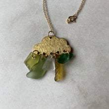 Load image into Gallery viewer, Joy sea glass necklace 001
