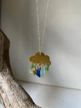 Load image into Gallery viewer, Joy sea glass necklace 016
