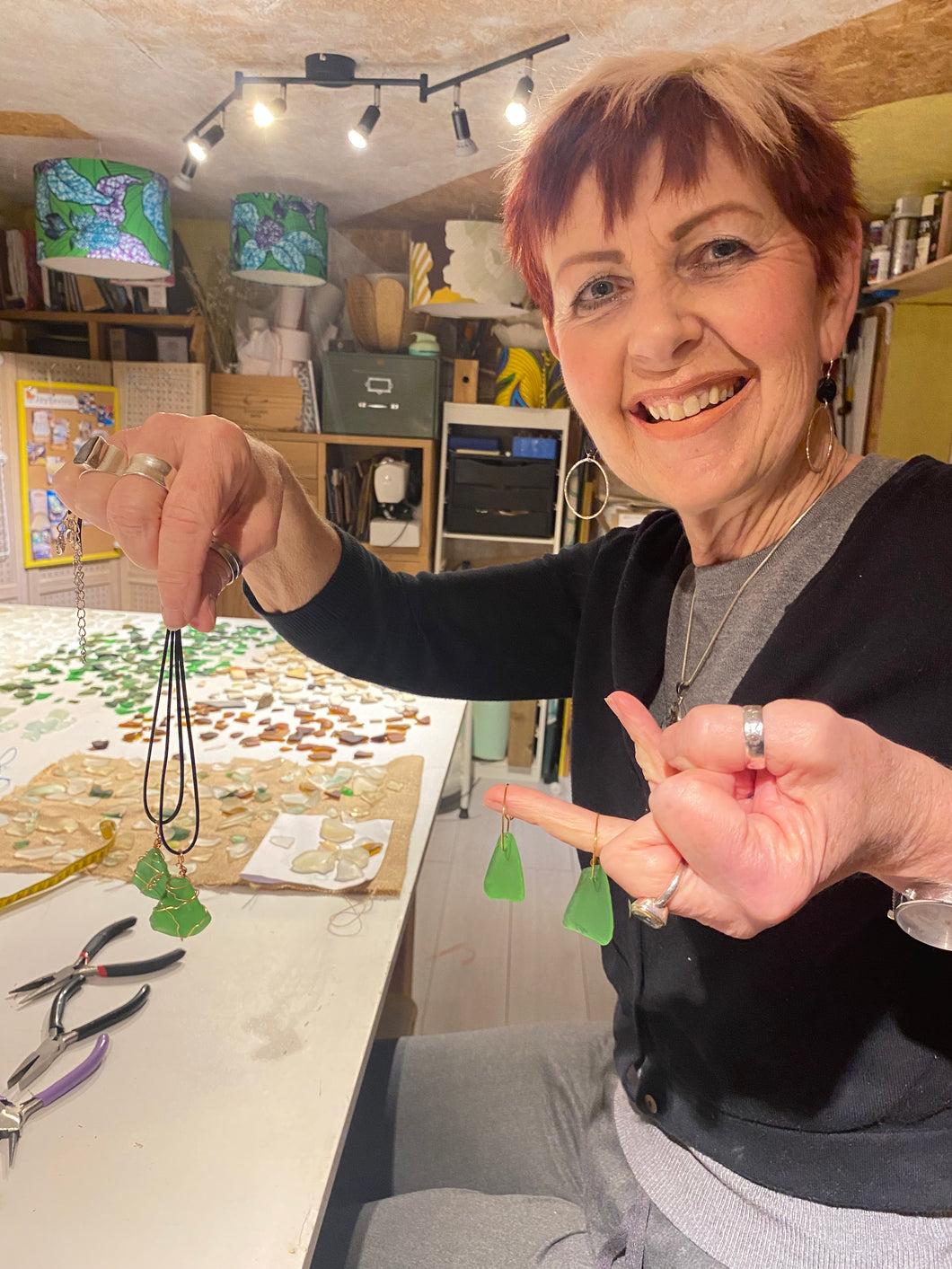 Sea Glass Jewellery Workshop (Creative 2) - Sat 5th Oct. 2.30pm