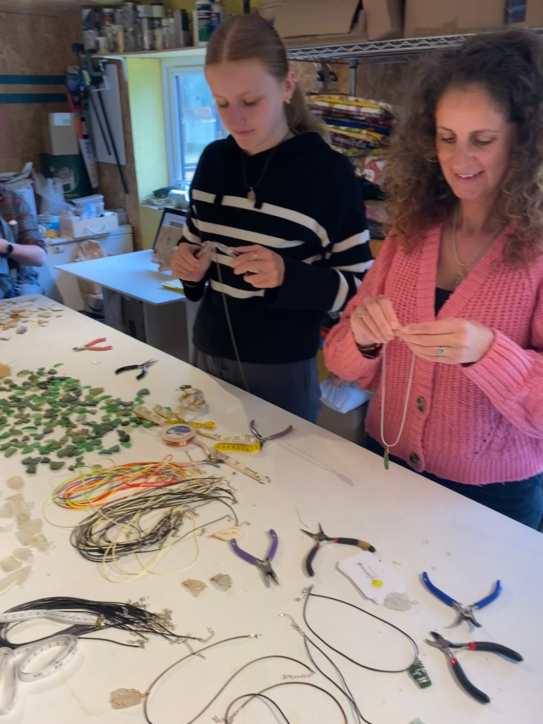 Sea Glass Jewellery Workshop (Creative 2) - Sat 5th Oct. 11:00am