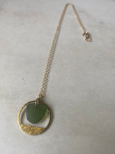 Load image into Gallery viewer, Joy sea glass necklace
