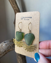 Load image into Gallery viewer, Joy Sea Glass Earrings 075
