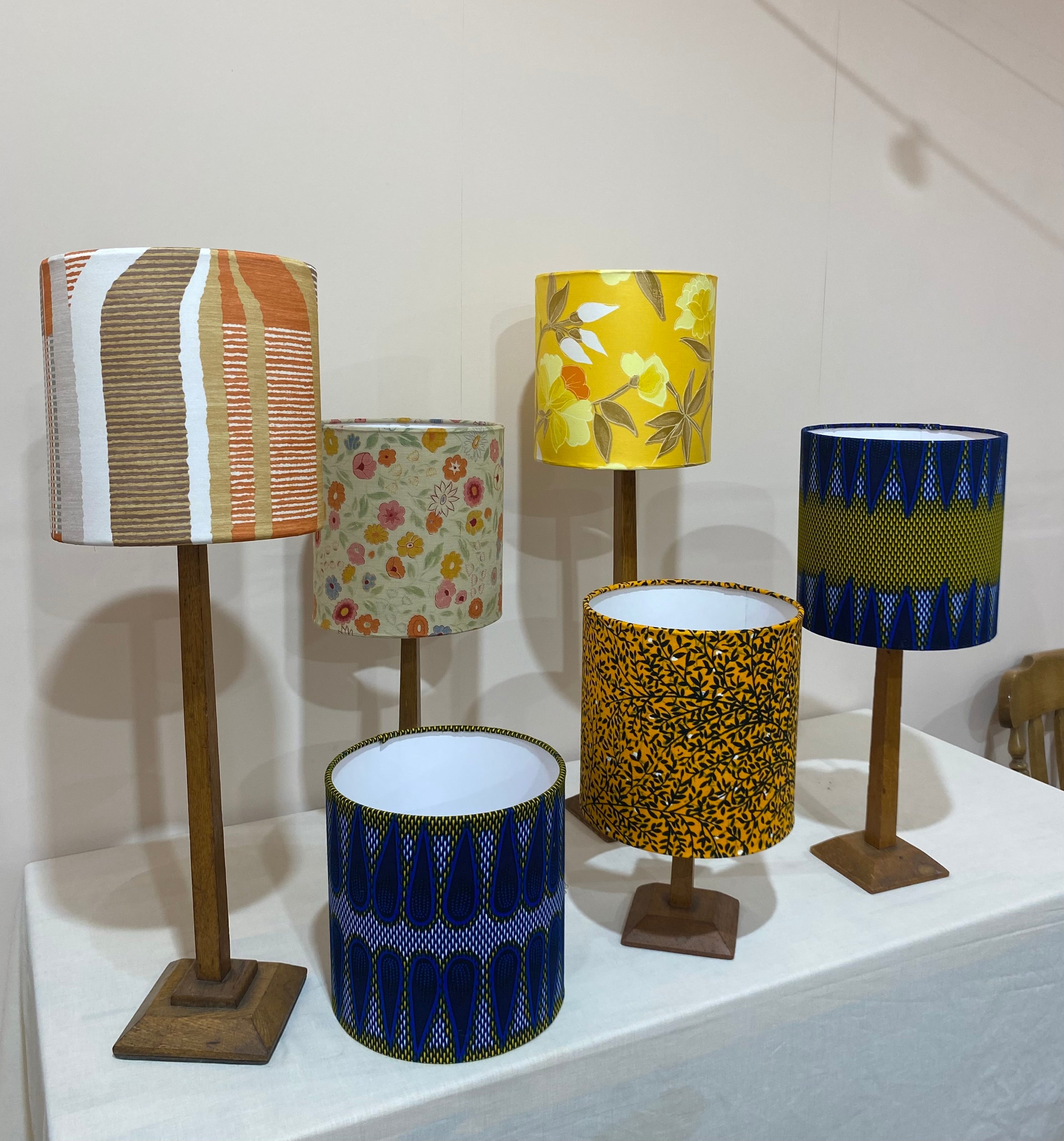 Bespoke Drum lampshades