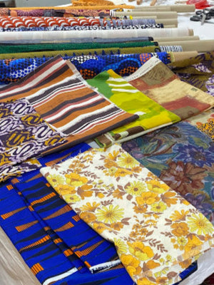 Lampshade Kit - Kit + Fabric (of your choice)