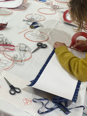Lampshade Kit - Kit + Fabric (of your choice)