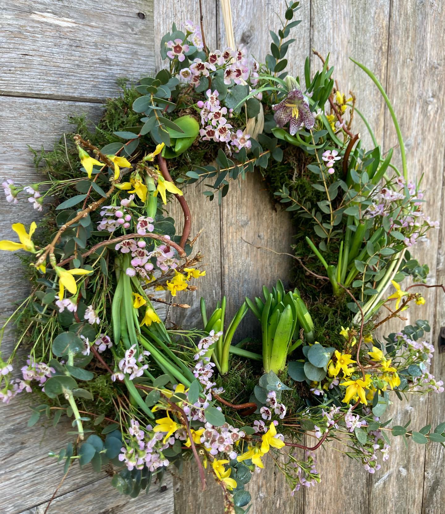 Spring Wreath workshop