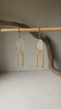 Load and play video in Gallery viewer, Joy Sea Glass Earrings 074
