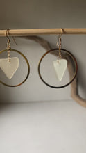 Load and play video in Gallery viewer, Joy Sea Glass Earrings
