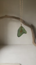 Load and play video in Gallery viewer, Joy sea glass necklace
