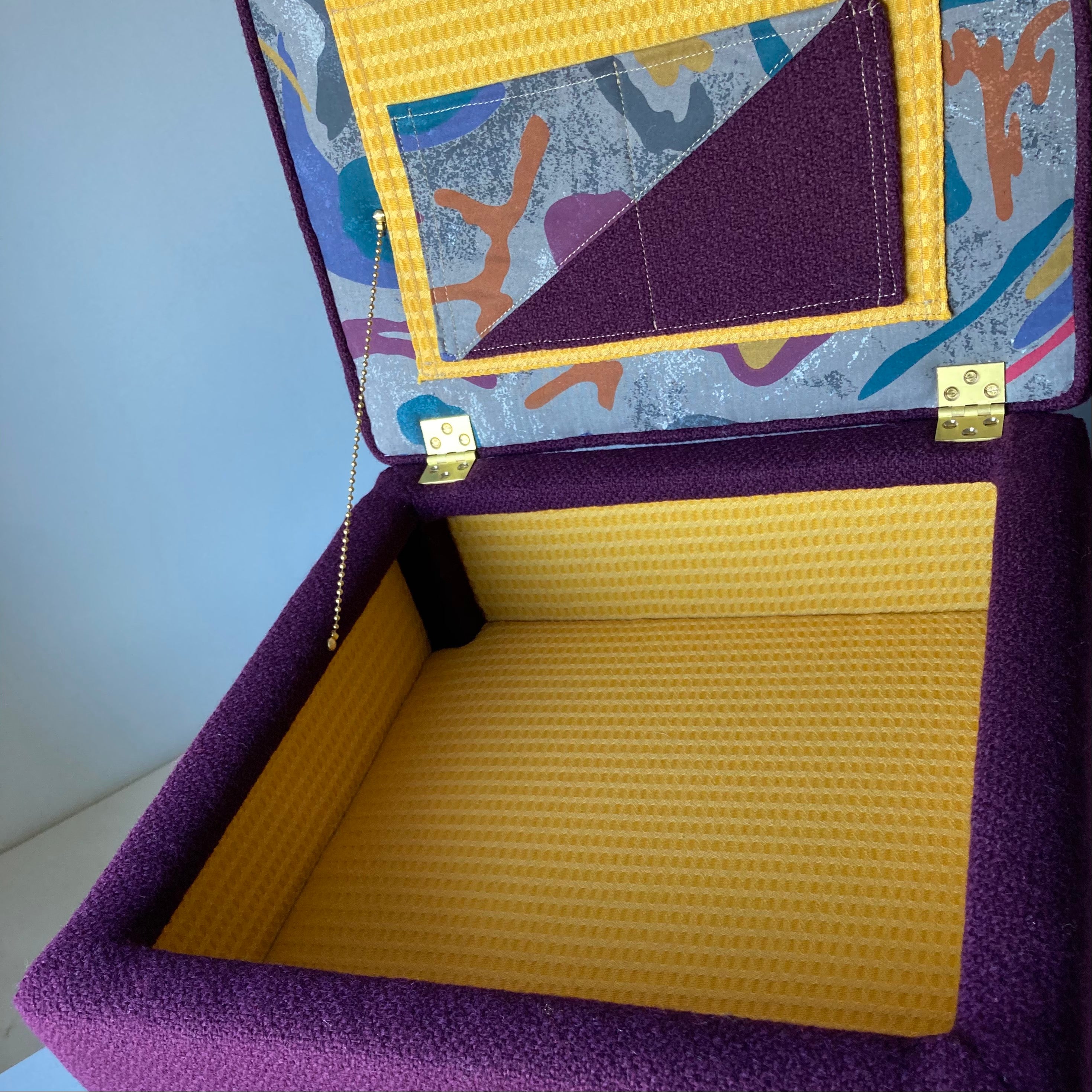 Joy Revival Upholstered Box: Sunshine