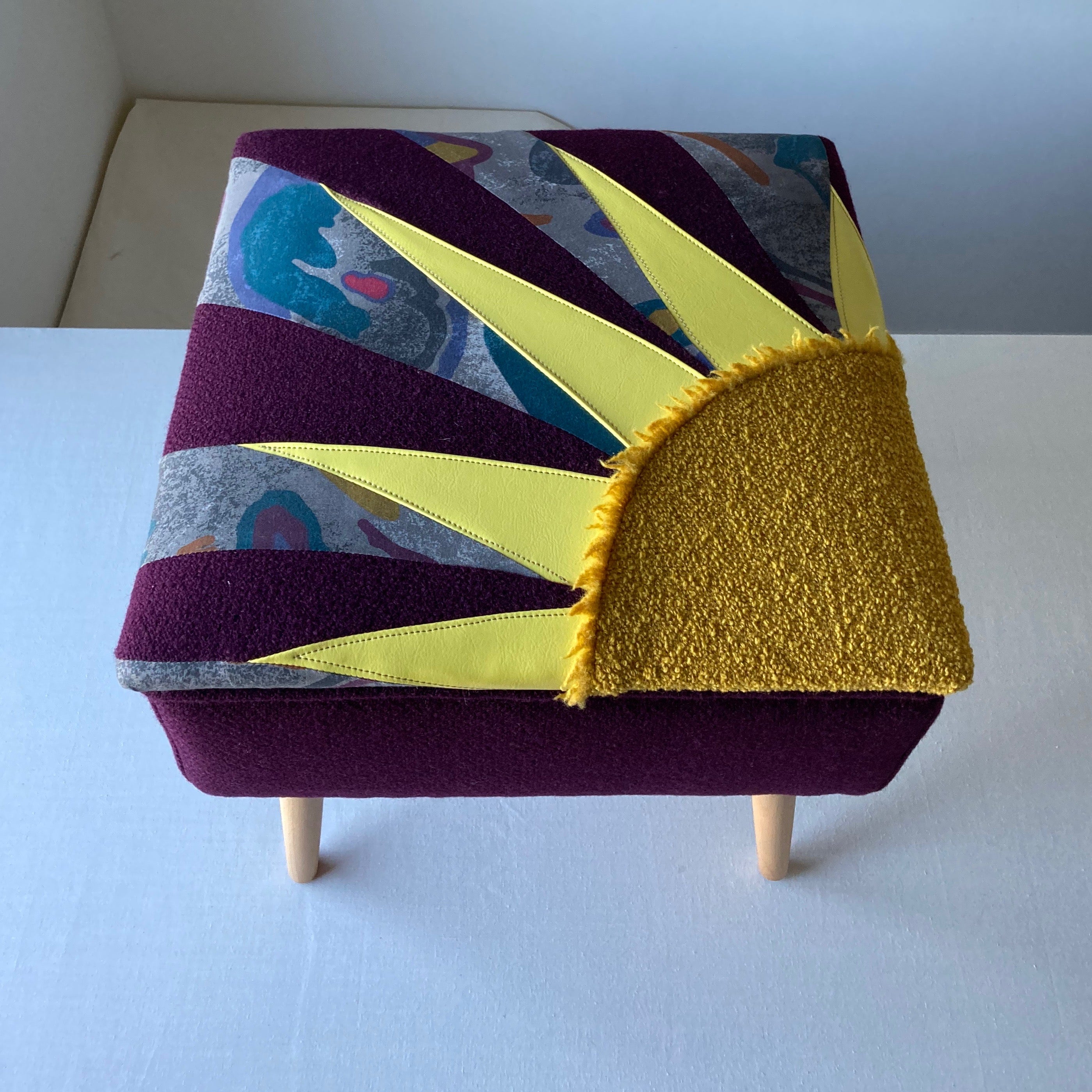 Joy Revival Upholstered Box: Sunshine