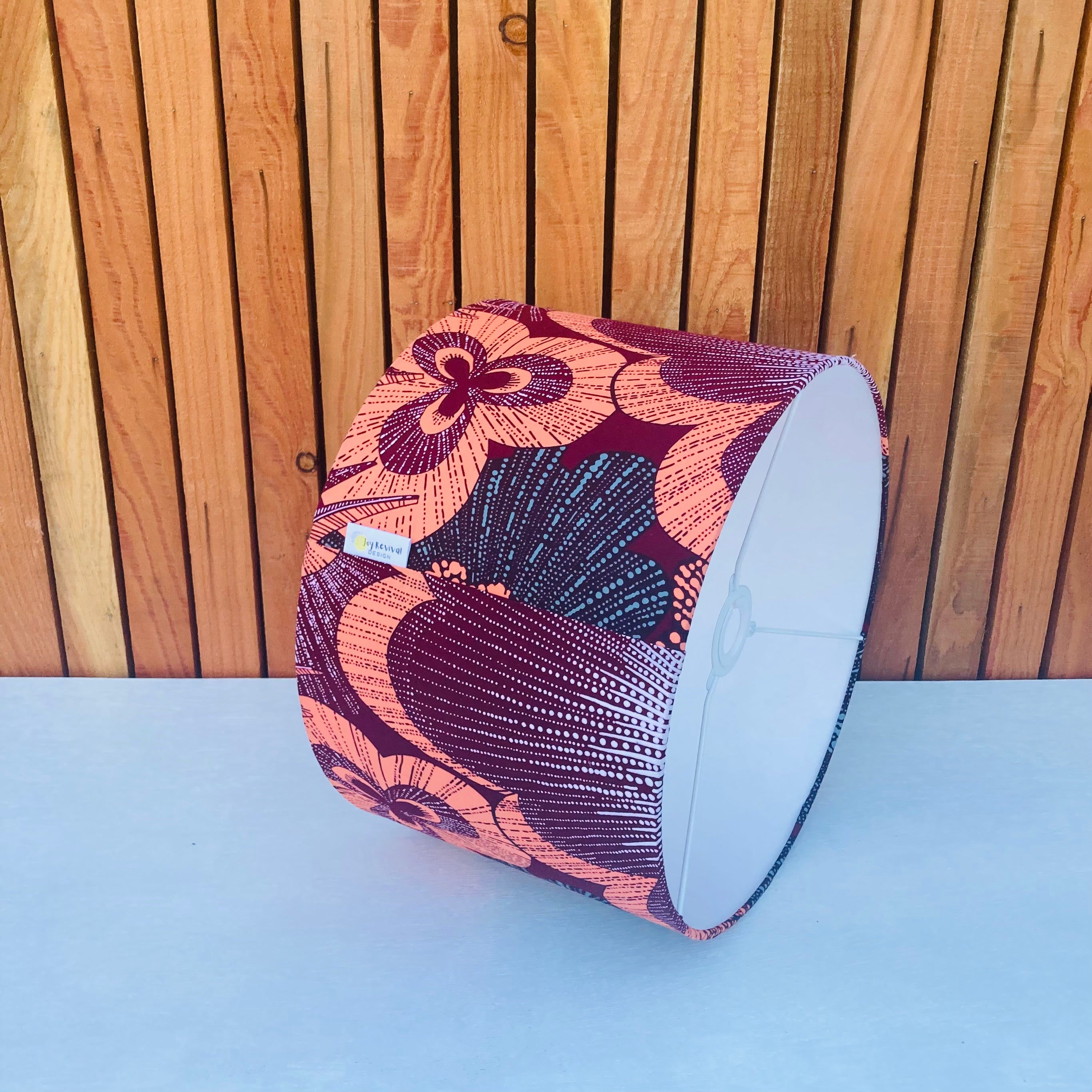 Joy Lampshade: African Floral