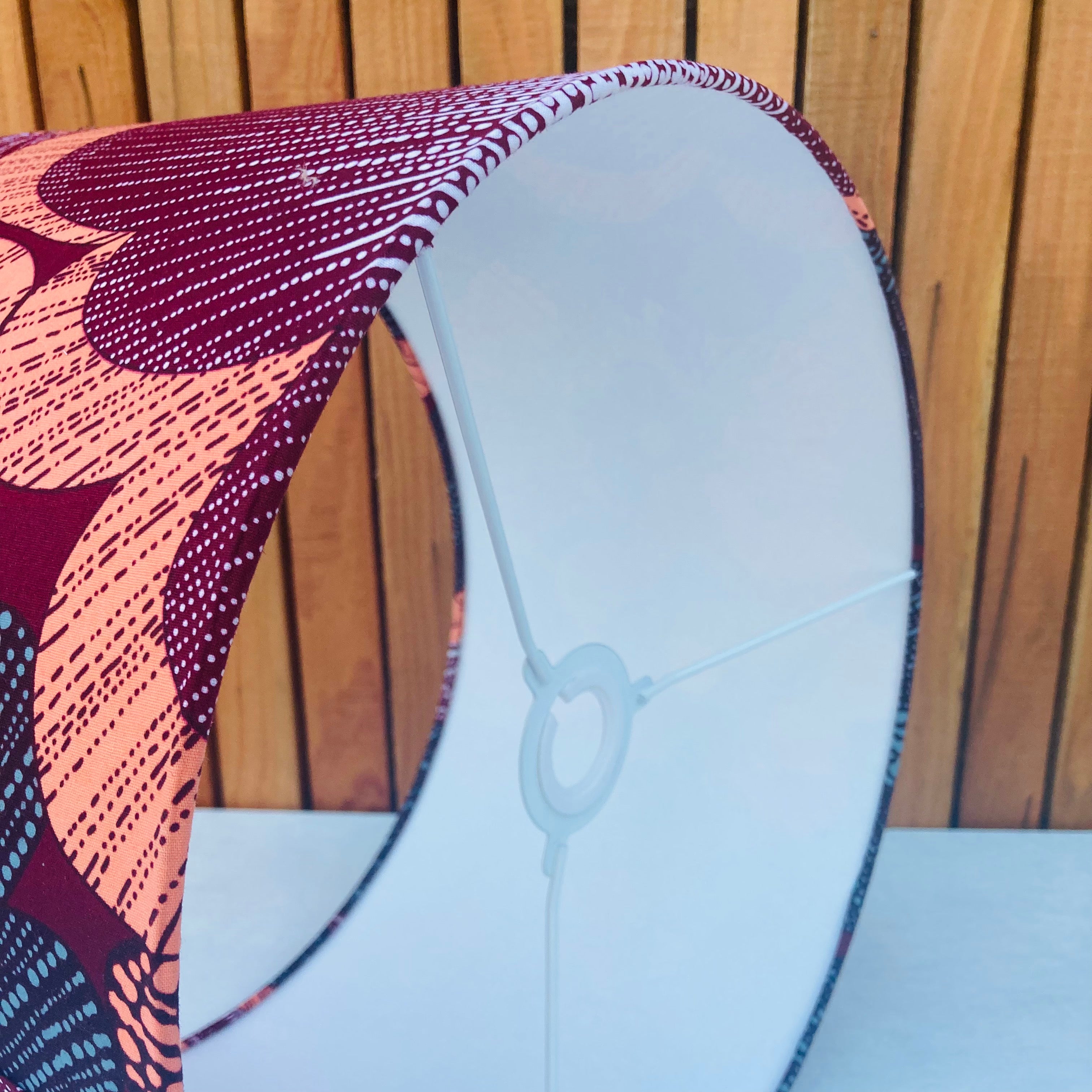 Joy Lampshade: African Floral