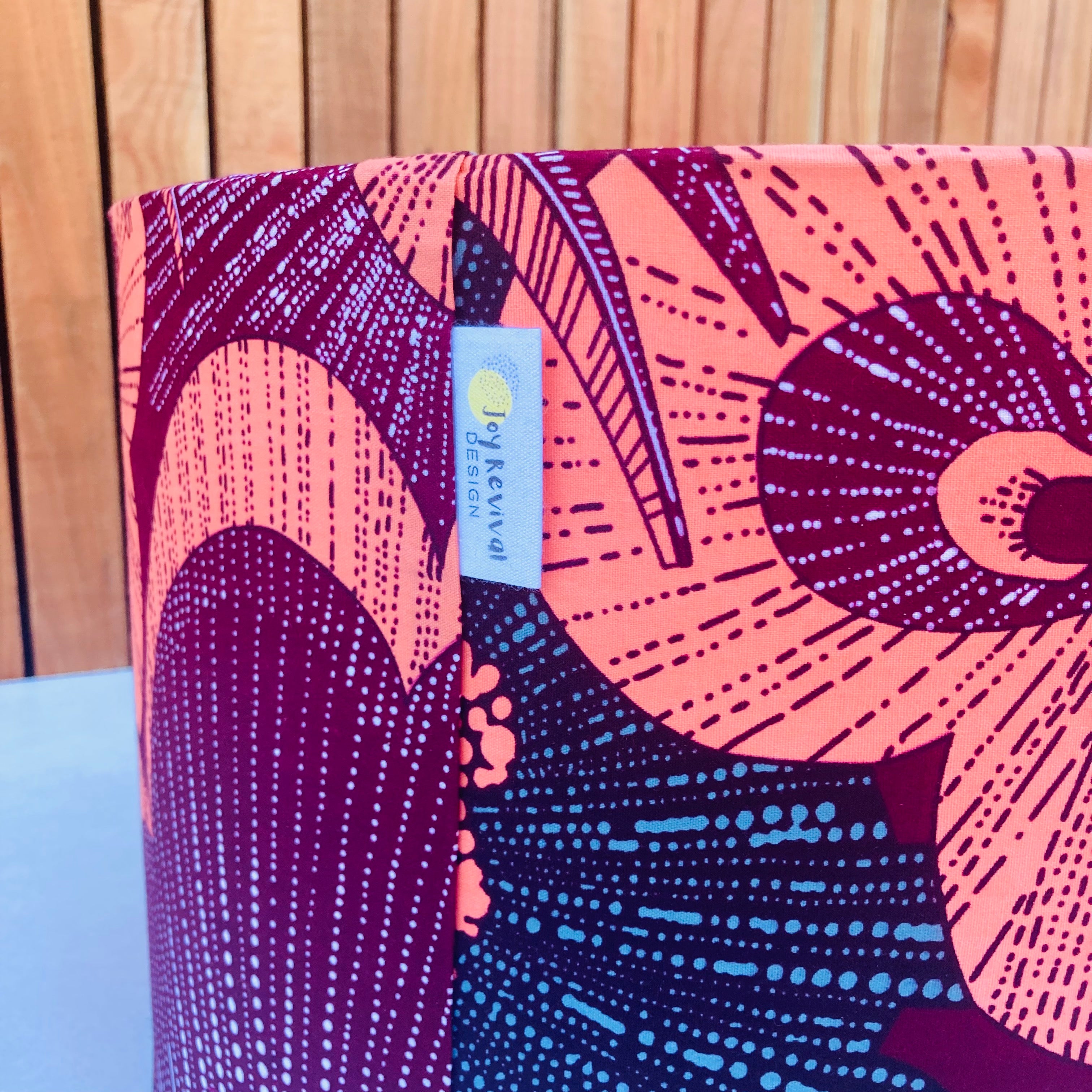 Joy Lampshade: African Floral